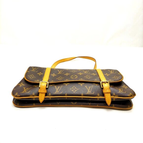 Louis Vuitton LV Shoulder Bag Marel Brown Monogram 596-071025 - Picture 5 of 13